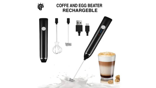 Electric coffee beater - 2 in 1